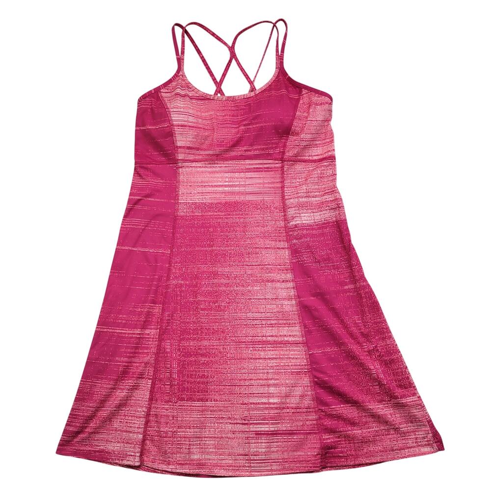 The North Face Empower Dress L/XL Pink FlashDry Strappy A-Line Active Travel